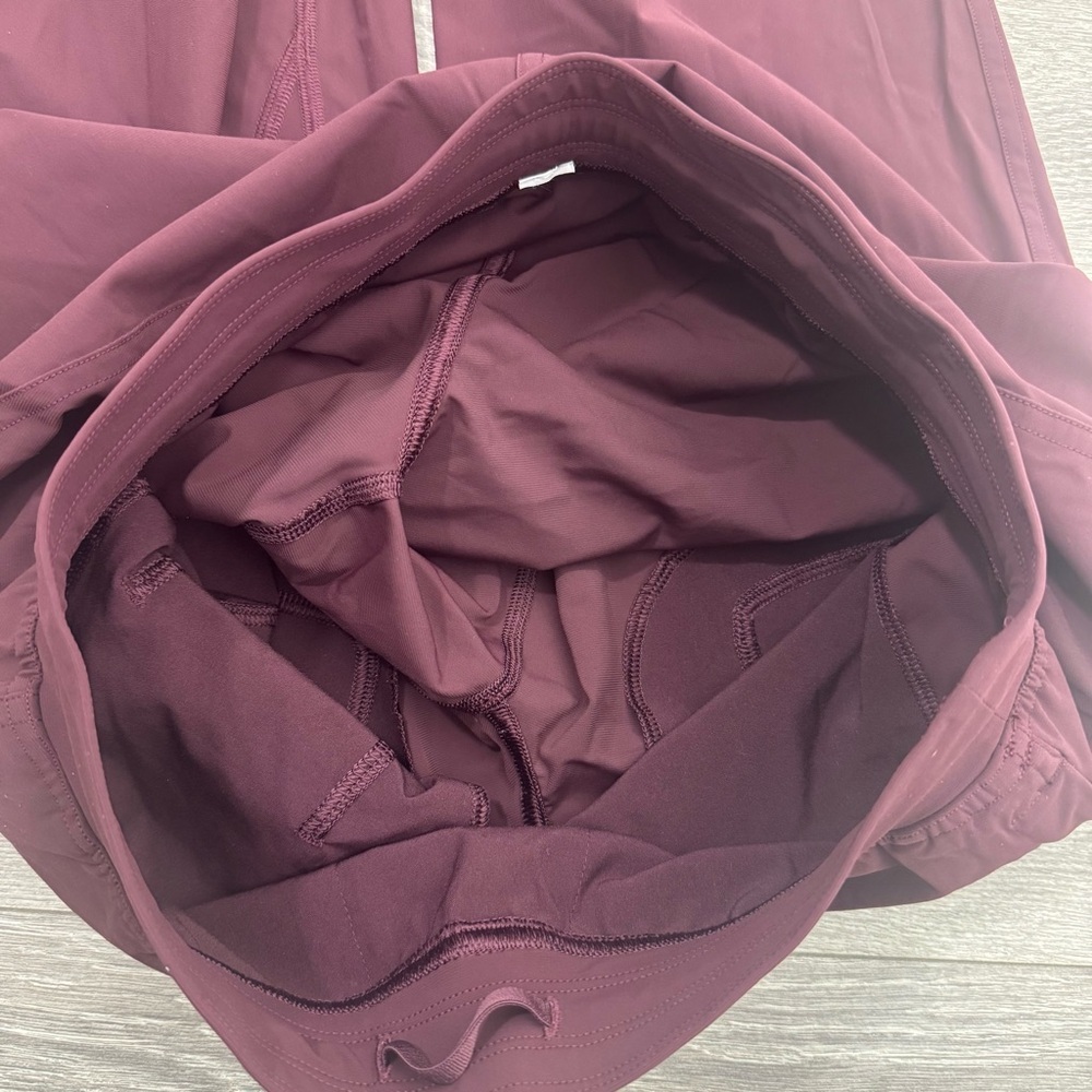Lululemon Adapted State Jogger Cassis Size 4 High Rise Tapered Athletic - Picture 8 of 12